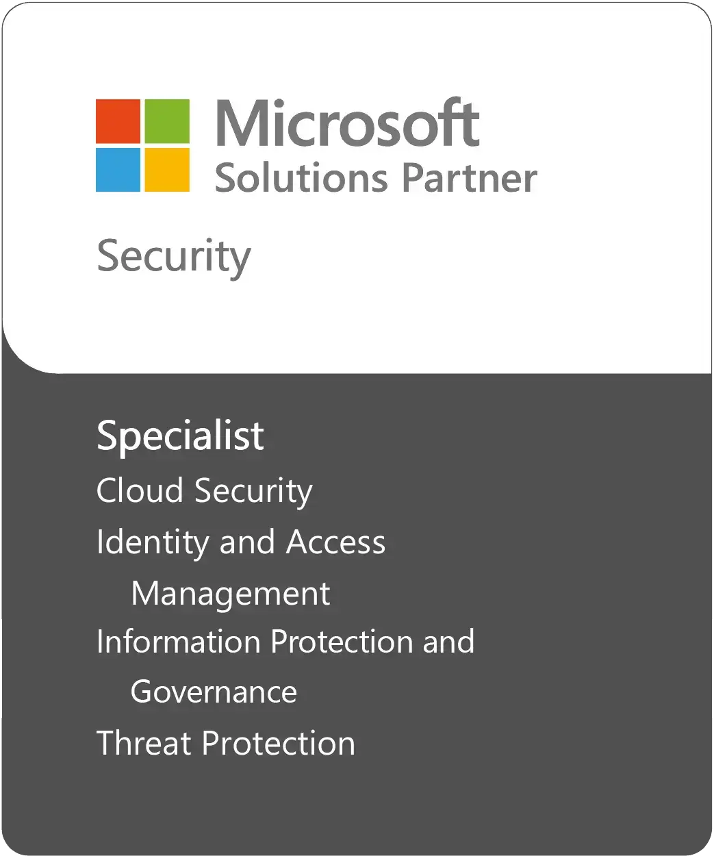 Security governance badge