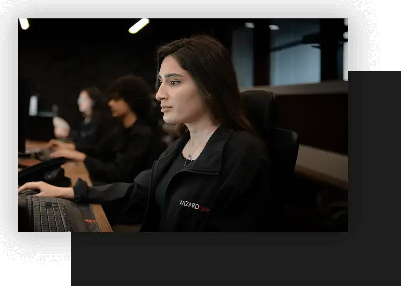 SOC Team working at Wizard Cyber